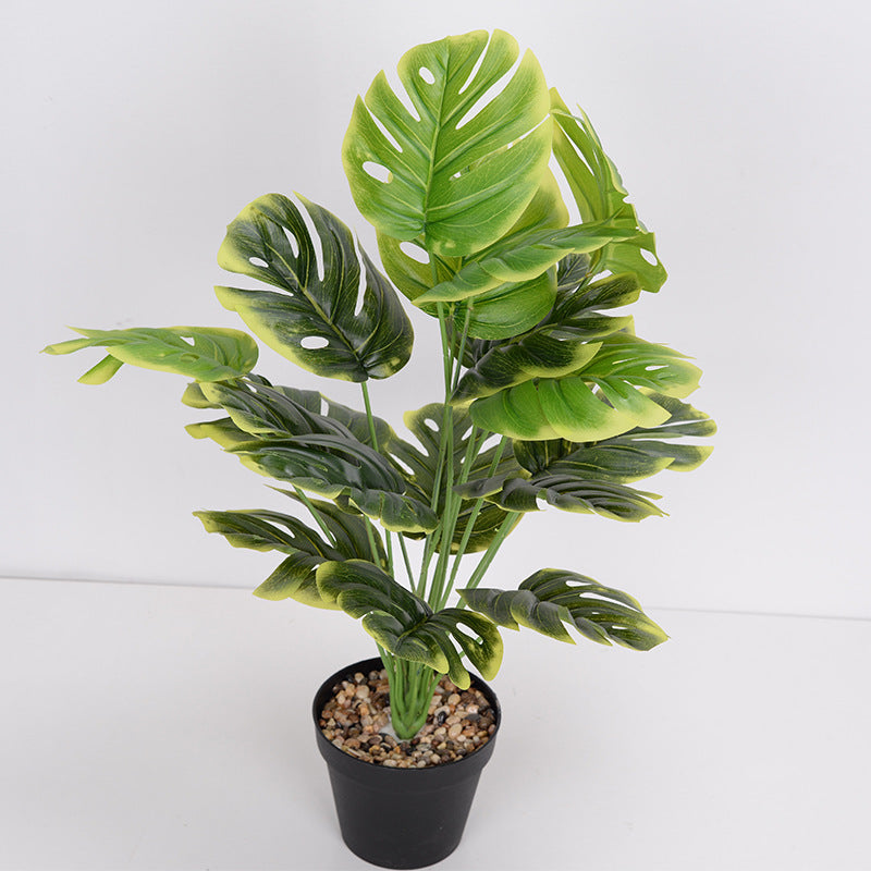Artificial Monstera Desk Plant