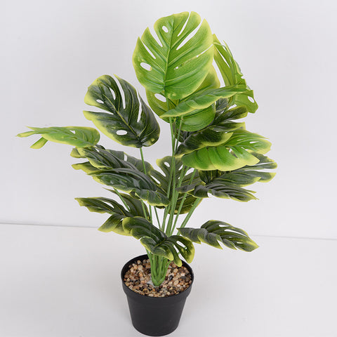 Artificial Monstera Desk Plant