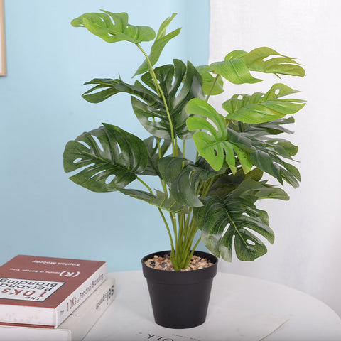Artificial Monstera Desk Plant