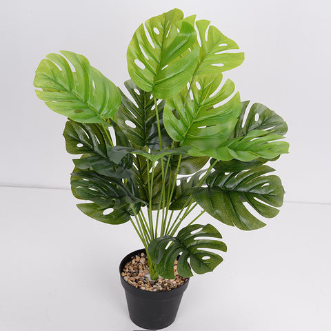 Artificial Monstera Desk Plant
