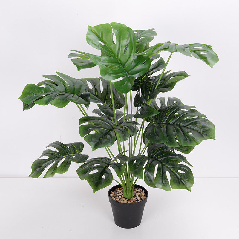 Artificial Monstera Desk Plant