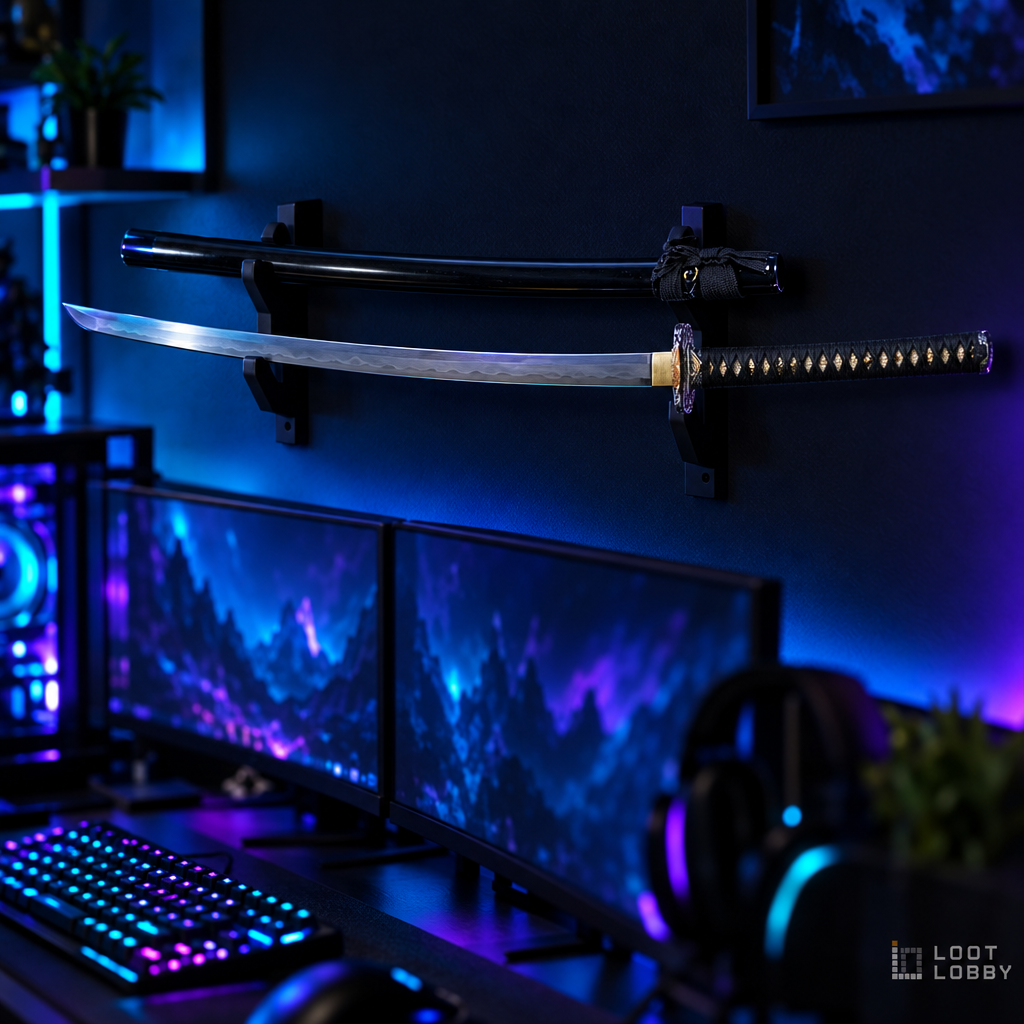 Clay-Tempered 1095 Laminated Katana – Maru Construction, Sharp | Loot Lobby