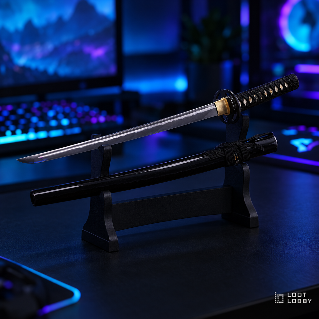 Full Tang Hand-Made Wakizashi – Razor Sharp, Ray Skin Handle | Loot Lobby