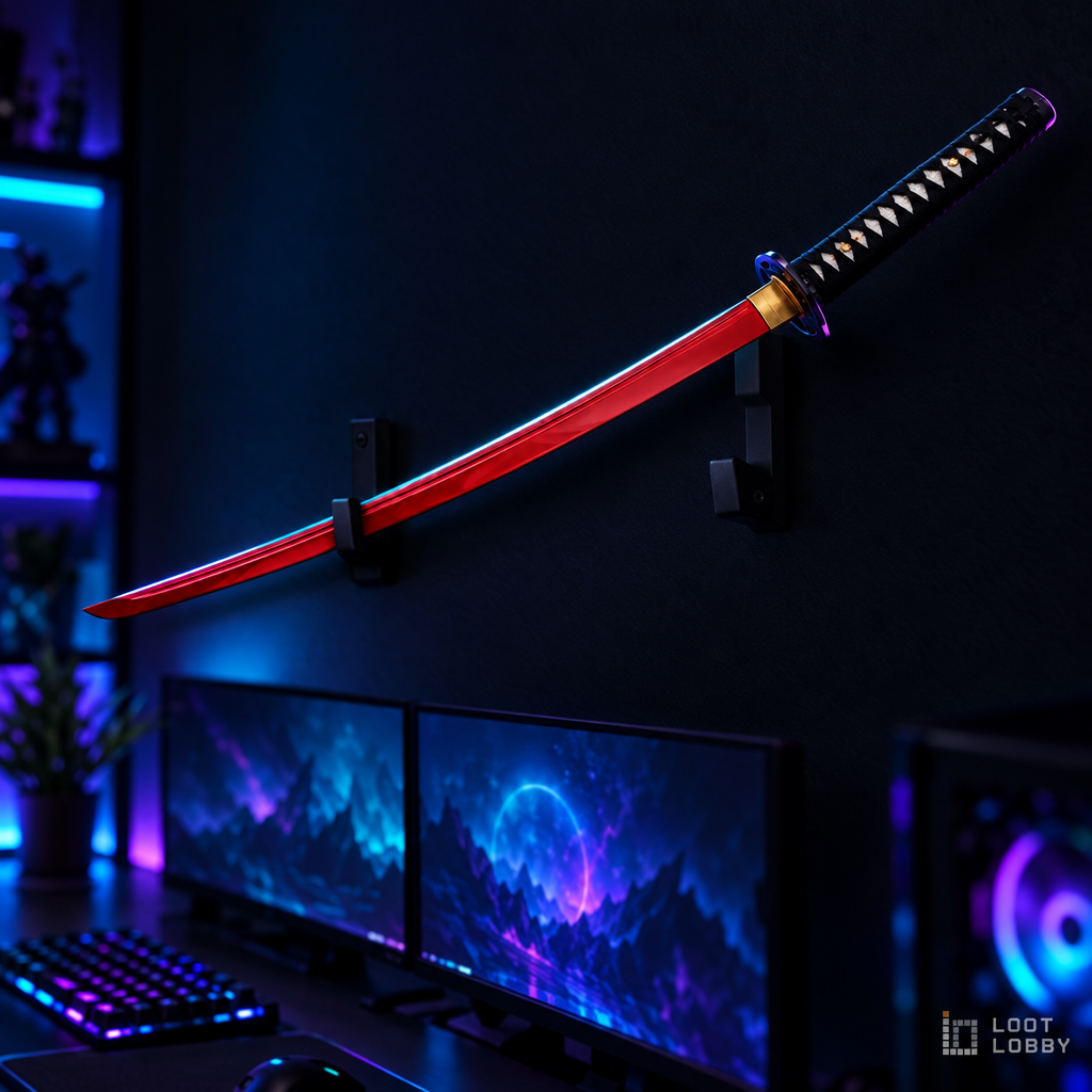 Hand-Forged High Carbon Steel Katana – Musashi Tsuba, Sharp | Loot Lobby