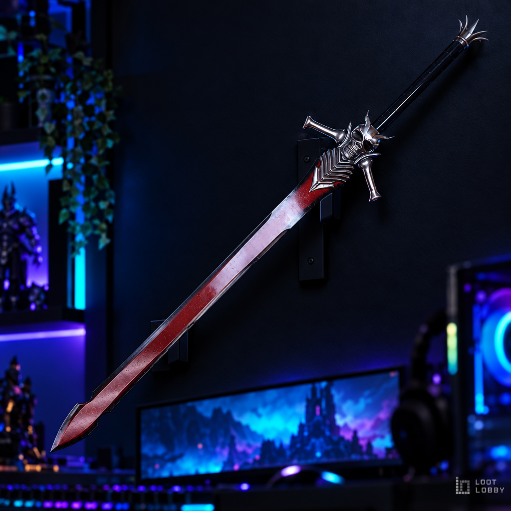 Skull Hilt Greatsword – Display Replica | Loot Lobby
