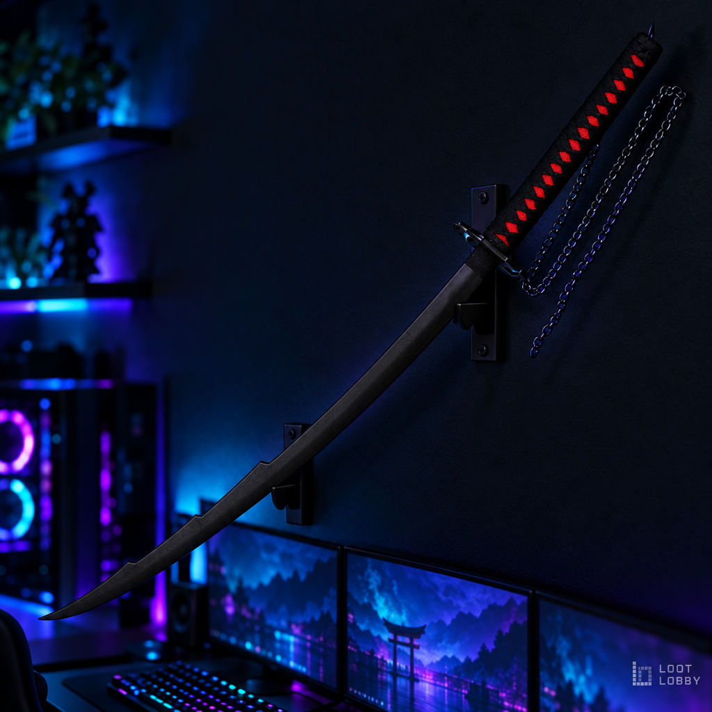 Kage Black Katana – Display Replica | Loot Lobby