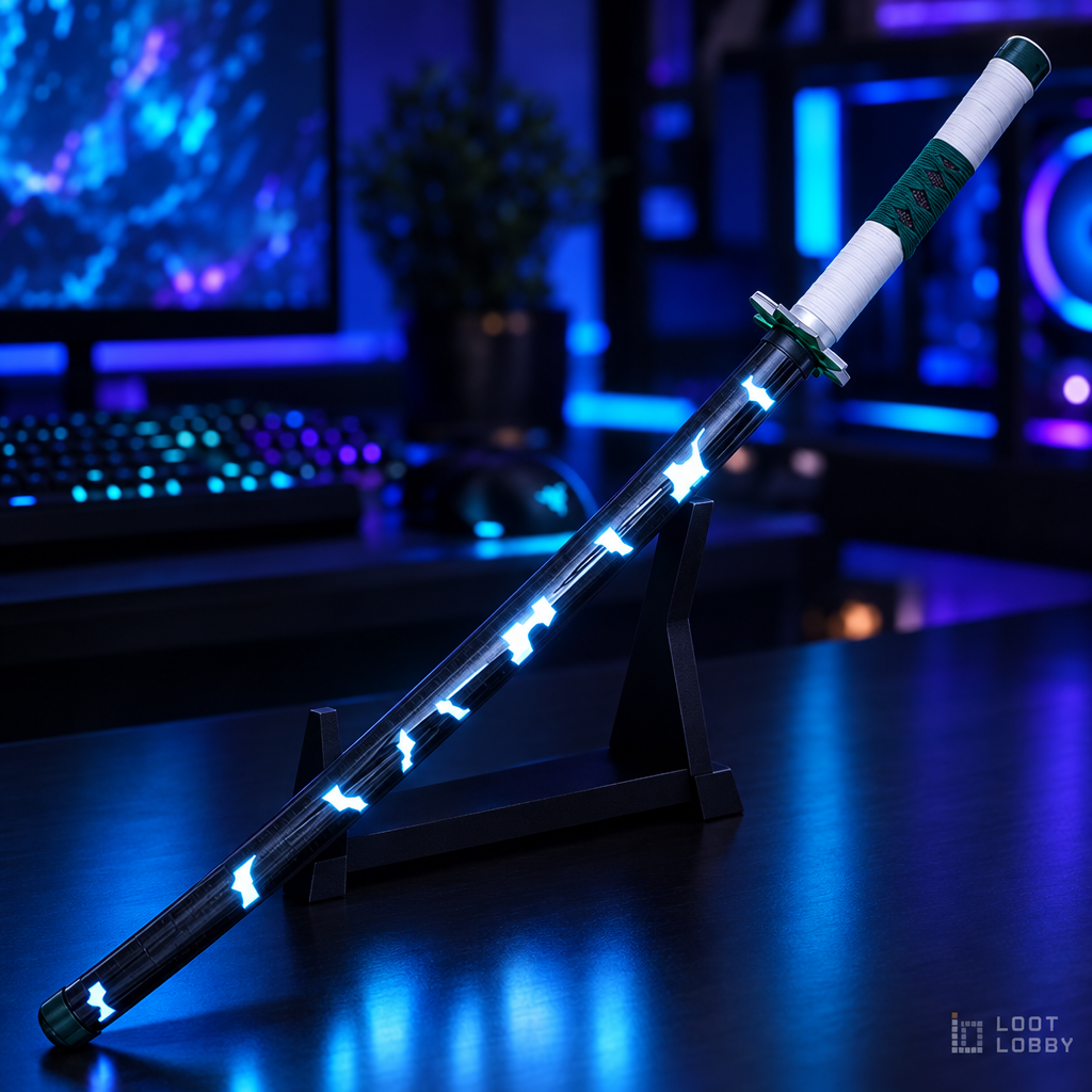Gale LED Light-Up Katana – Cosplay Prop | Loot Lobby