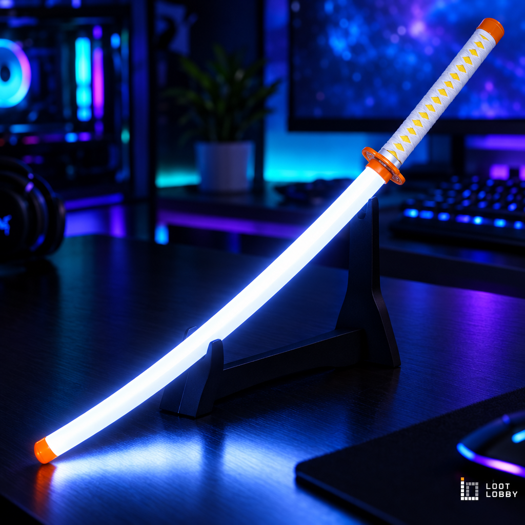 Lightning LED Light-Up Katana – Cosplay Prop | Loot Lobby