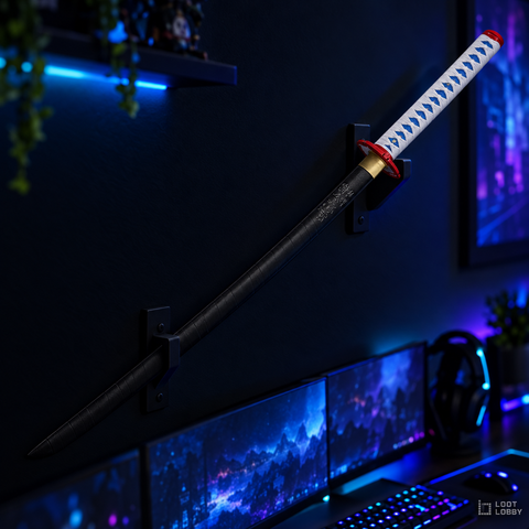 Deep Tide Katana – Hand-Forged 1045 Carbon Steel | Loot Lobby